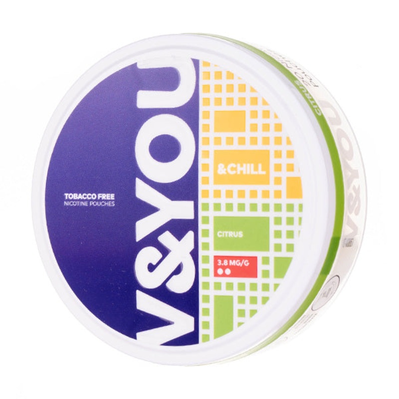 V&YOU – Citrus &Chill (3.8mg/g)