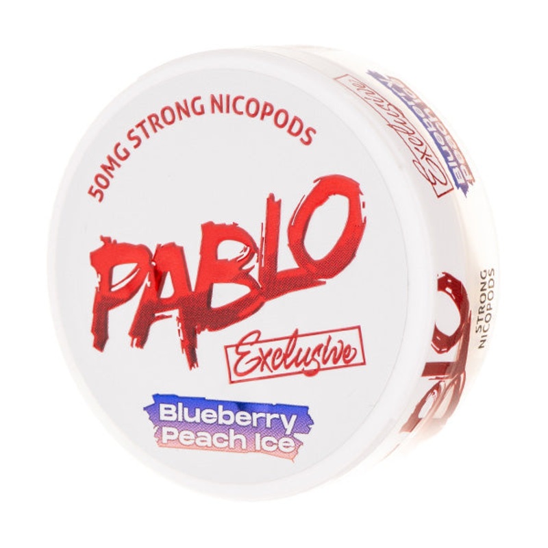 Pablo – Exclusive Blueberry Peach Ice (50mg/g)
