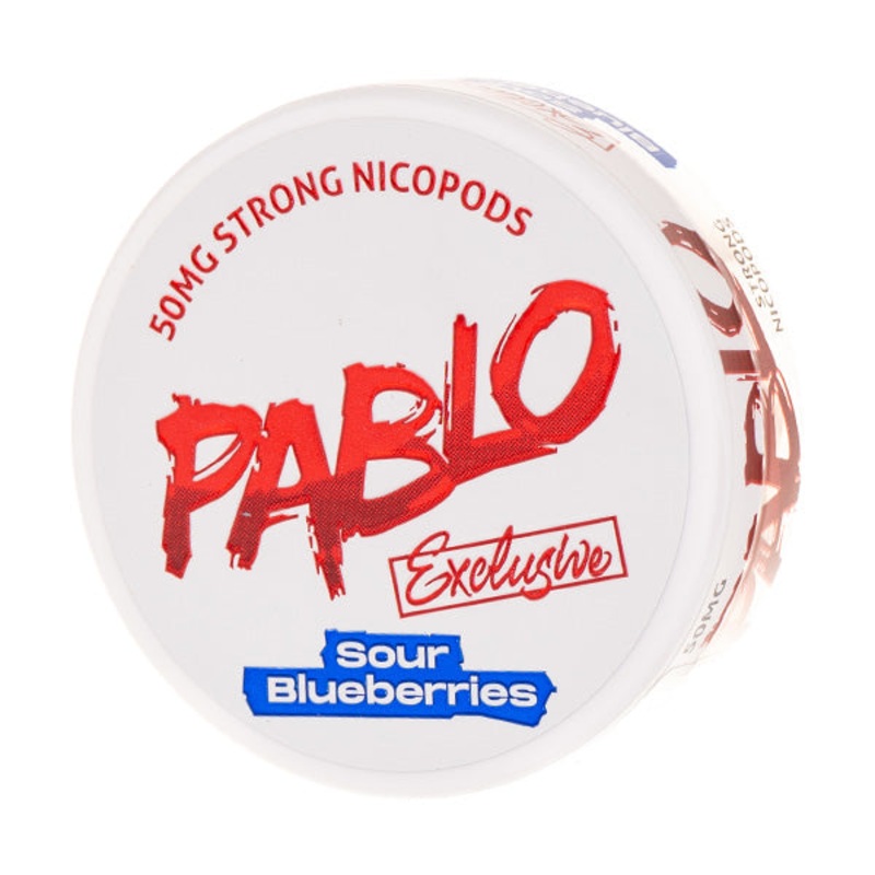 Pablo – Exclusive Sour Blueberries (50mg/g)