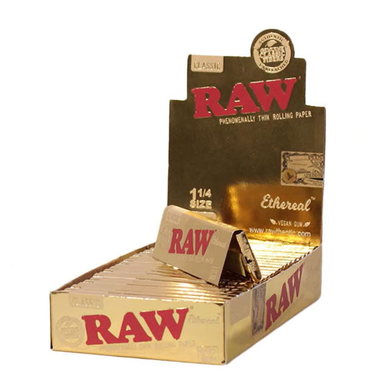 RAW | Ethereal Rolling Paper|1 1/4 inches|King Slim