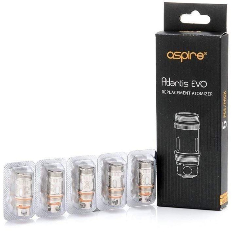Aspire Atlantis EVO Coils|0.5ohm (35W-40W)|Discontinued – 0.4ohm (40W-50W)