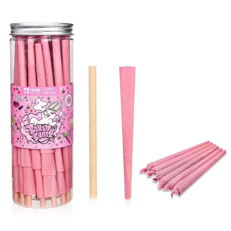 Baked Bunny Hemp Wrap King size Pre Rolled Cones
