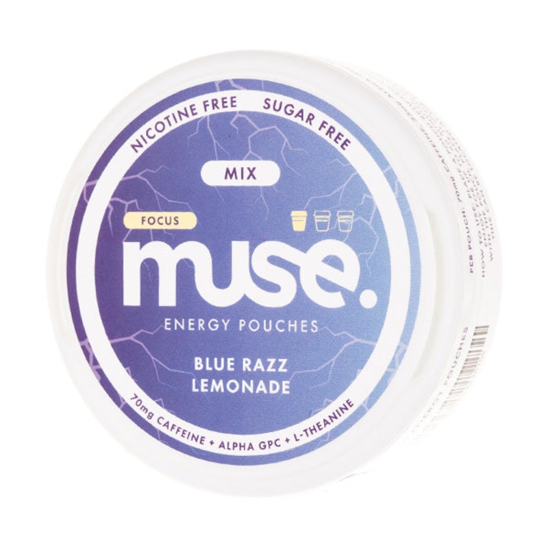 Muse Focus Energy – Blue Razz Lemonade (70mg)