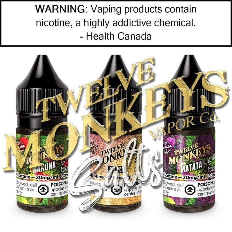 12 Monkeys – Salt|Bliss 10MG/ML|Bliss 20MG/ML|Circle Of Life 10MG/ML|Circle Of Life 20MG/ML|Hakuna 10MG/ML|Hakuna 20MG/ML|Harambae 10MG/ML|Harambae 20MG/ML|Harmony 10MG/ML|Harmony 20MG/ML|Haven 10MG/ML|Haven 20MG/ML|Jungle Secrets 10MG/ML|Jungle Secrets 2