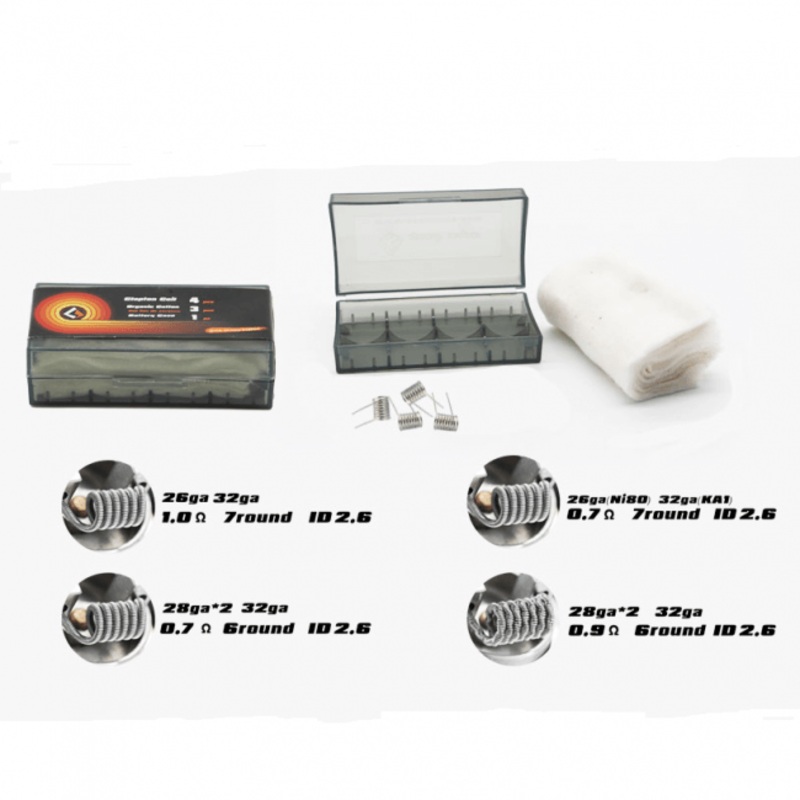 Geek Vape Coil Cotton Case Combo