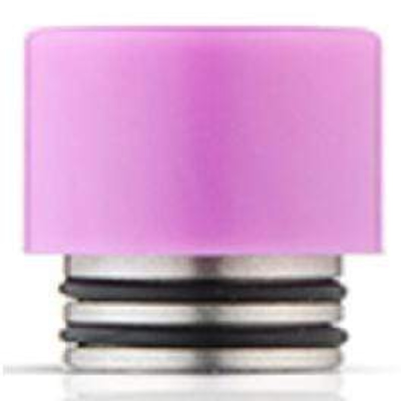 Resin + Stainless Steel Hybrid Wide Bore Drip Tip
