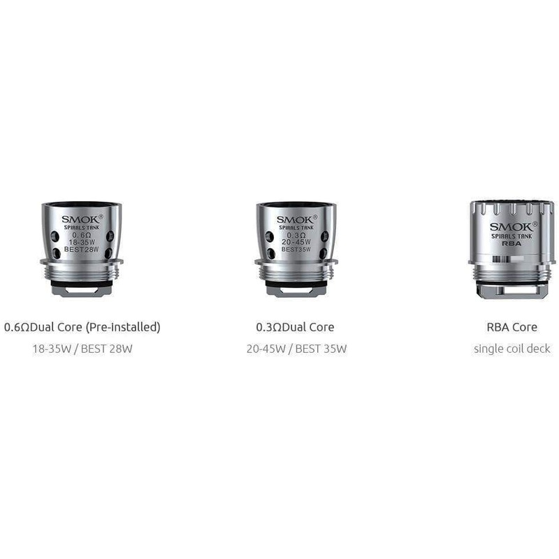 Smoktech Spirals Sub Ohm Tank Replacement Coils