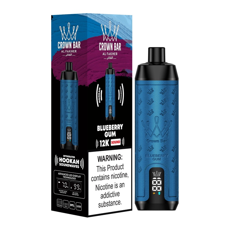 Al Fakher 12000 Puffs – Shisha Hookah Vape – Blueberry C