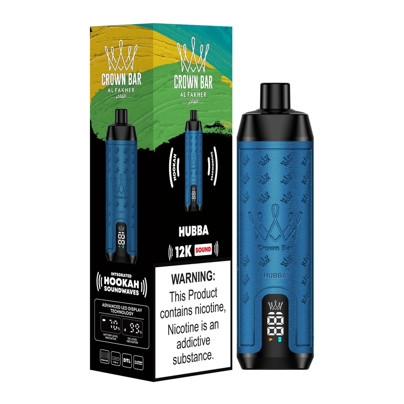 Al Fakher 12000 Puffs – Shisha Hookah Vape – Hubba