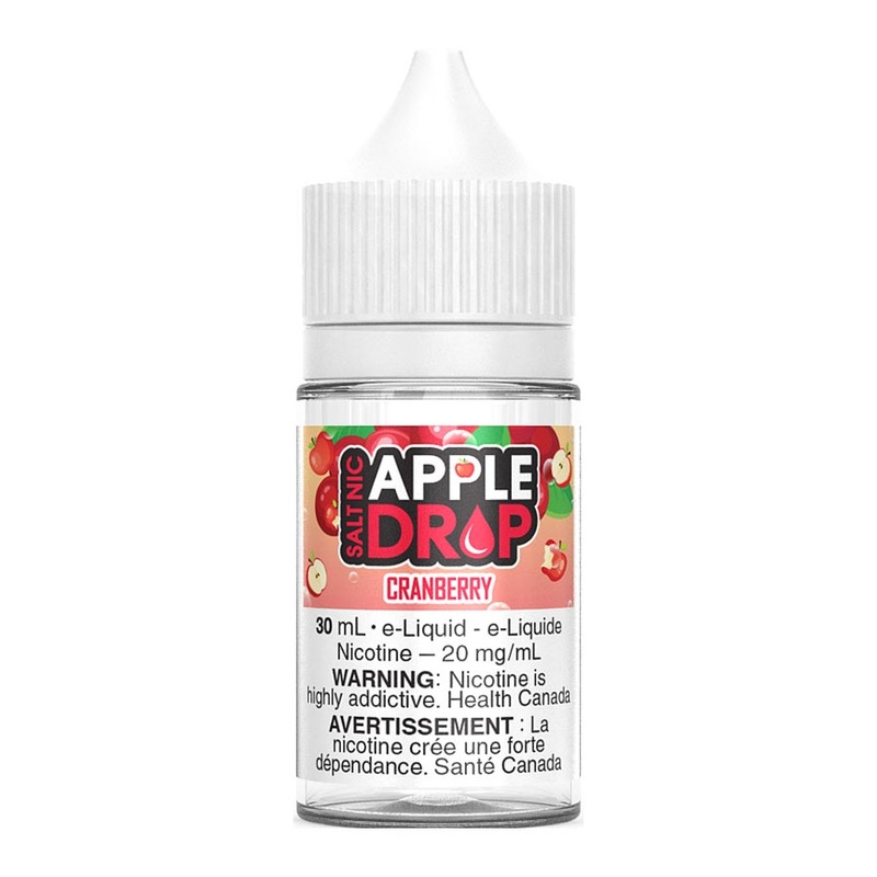Apple Drop Salt E-Liquid – Cranberry 30ml