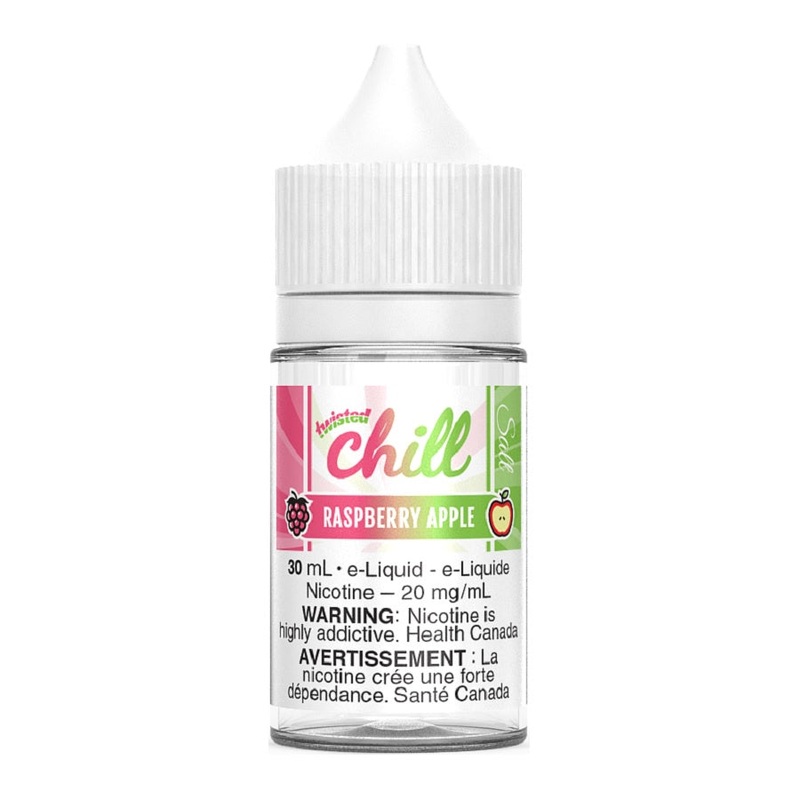 Chill Twisted Salt E-Liquid – Raspberry Apple 30ml