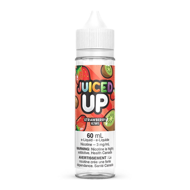 Juiced Up Freebase E-Liquid – Strawberry Kiwi 60ml