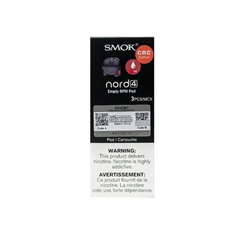 SMOK Nord 4 Replacement Pods (2ML CRC)