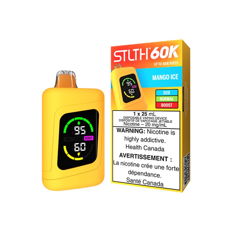 STLTH 60K Disposable Vape – Mango Ice