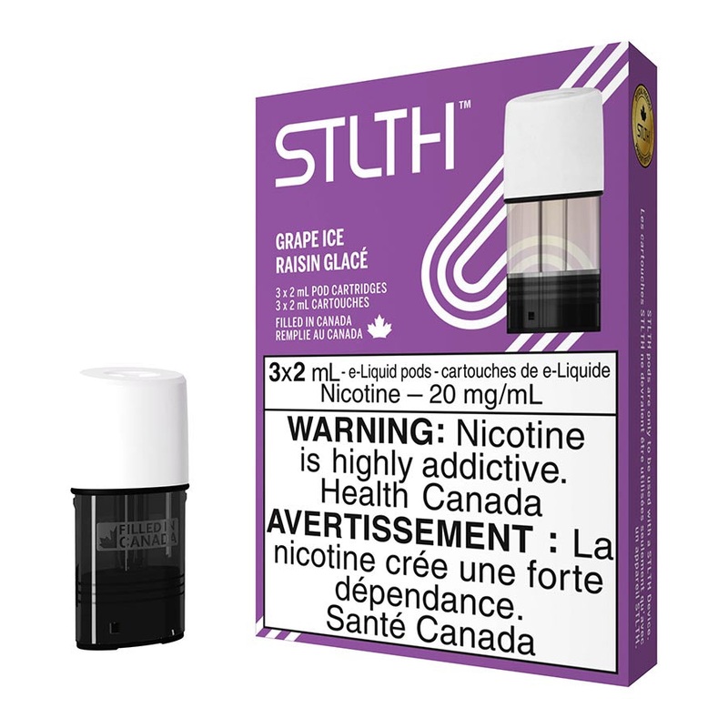 STLTH E-Liquid Pod Pack – Grape Ice