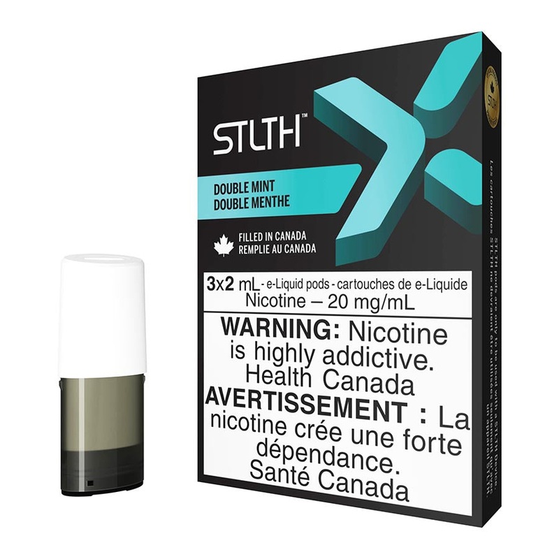 STLTH X E-Liquid Pod Pack – Double Mint