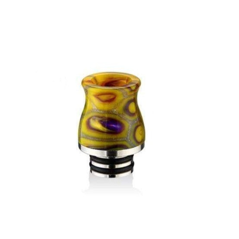 Tapered Resin + Stainless Steel Hybird 510 Drip Tip