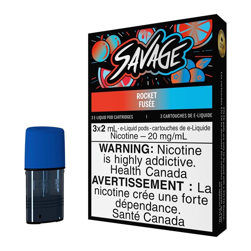 STLTH E-Liquid Pod Pack – Savage Rocket