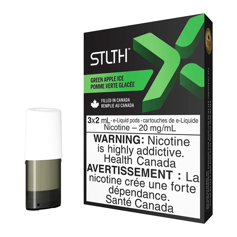 STLTH X E-Liquid Pod Pack – Green Apple Ice