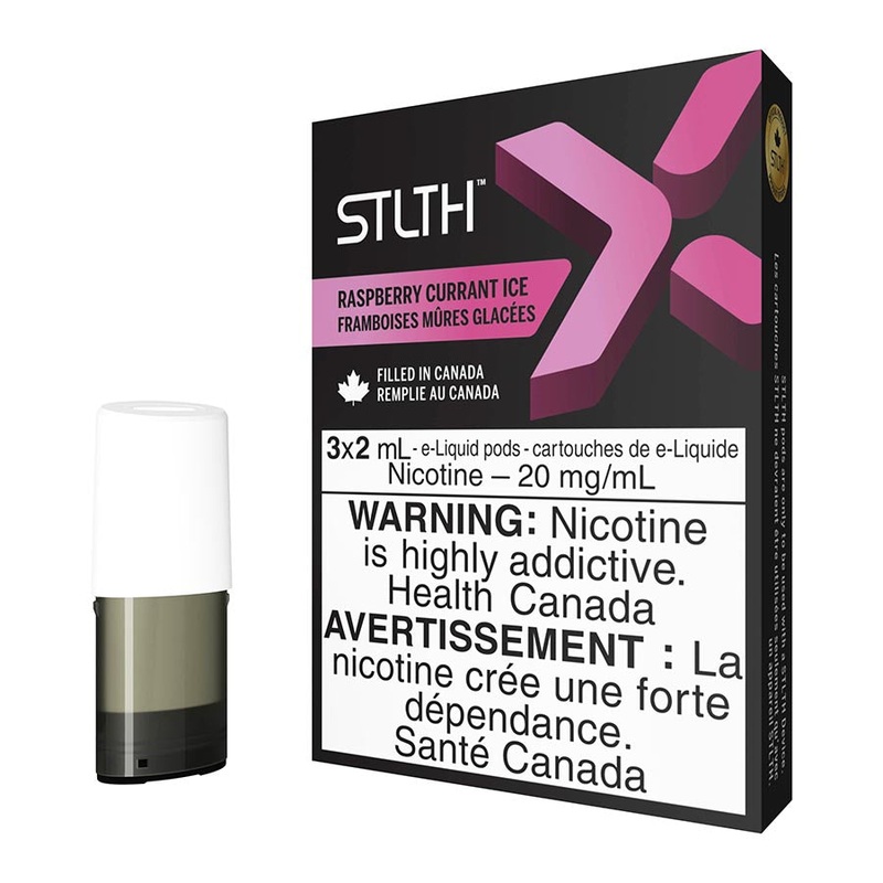 STLTH X E-Liquid Pod Pack – Raspberry Currant Ice