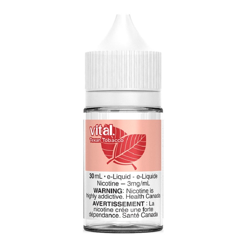 Vital Freebase E-Liquid – Texan Tobacco 30ml