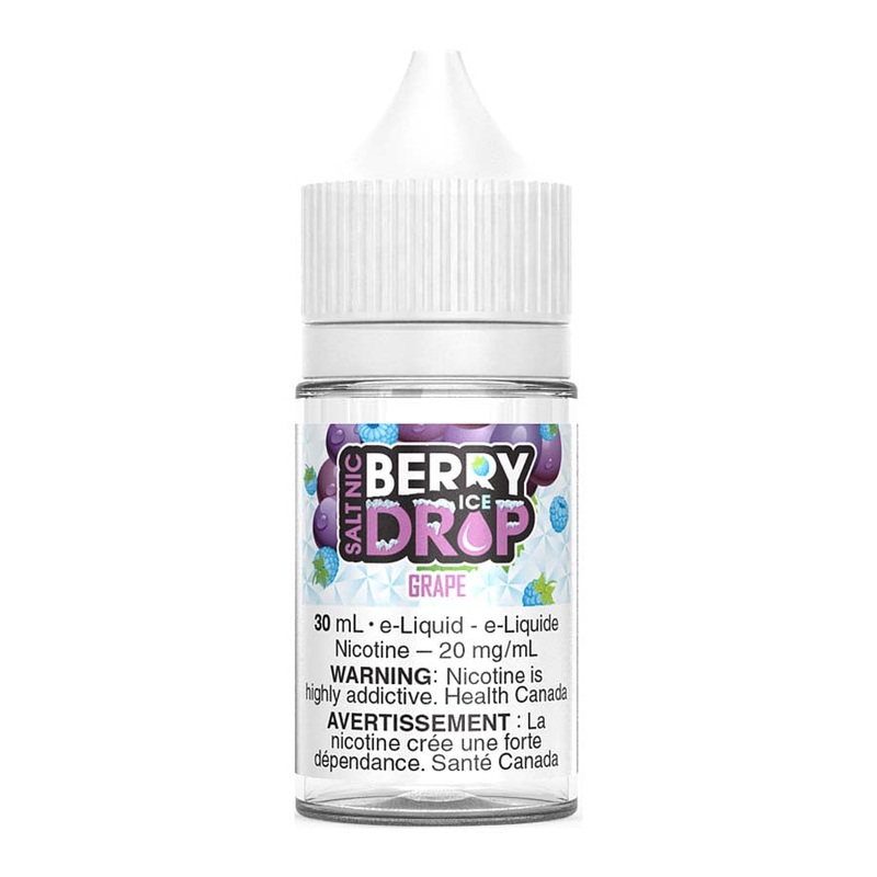 Berry Drop Ice Salt Nic E-Liquid – Grape 30ml