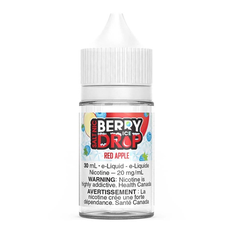 Berry Drop Ice Salt Nic E-Liquid – Red Apple 30ml