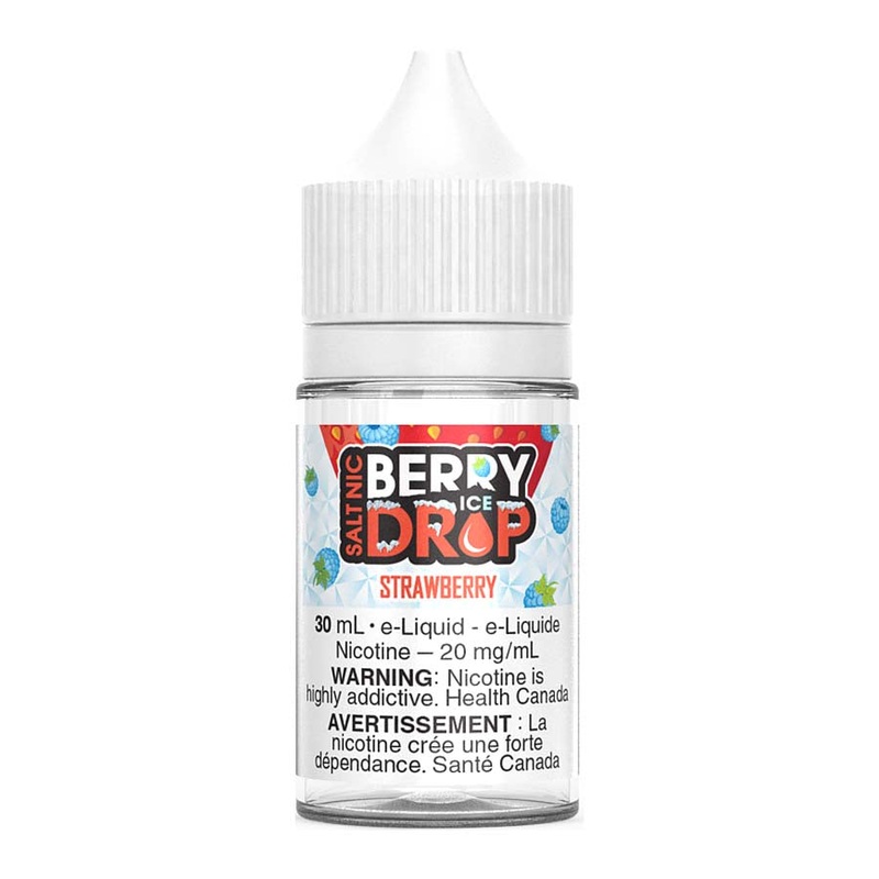 Berry Drop Ice Salt Nic E-Liquid – Strawberry 30ml