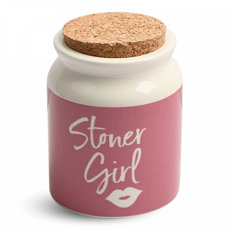 Ceramic Stash Jar – Stoner Girl