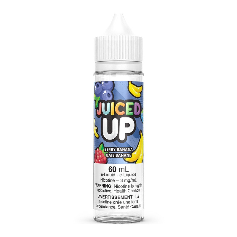 Juiced Up Freebase E-Liquid – Berry Banana 60ml