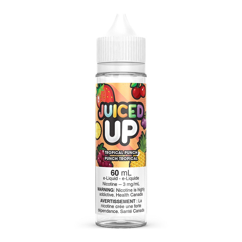 Juiced Up Freebase E-Liquid – Tropical Punch 60ml