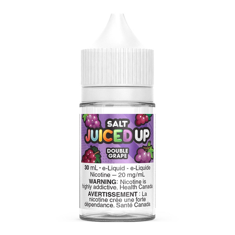 Juiced Up Salt-Nic E-Liquid – Double Grape 30ml