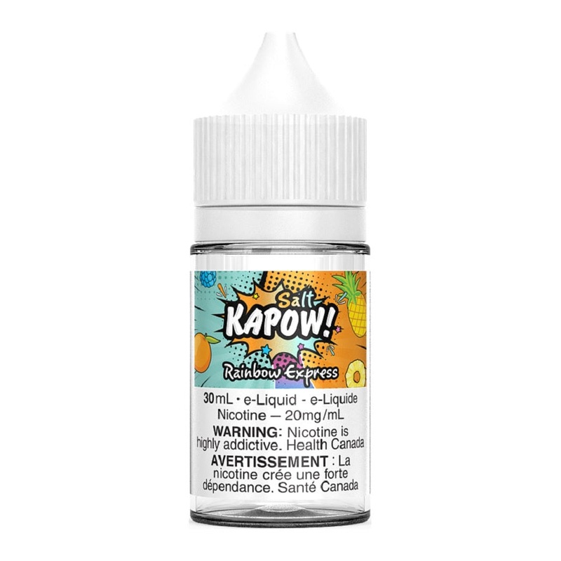 Kapow Salt E-liquid – Rainbow Express 30ml