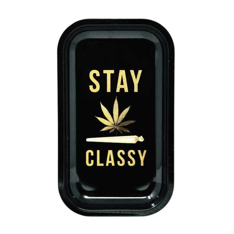 Metal Rolling Tray – Stay Classy