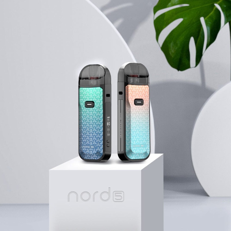 SMOK Nord 5 Pod Kit (2mL CRC)|Black|7-Colour Dart|Grey|Black Dart|Blue Grey Dart|Blue Pink Dart|Green Blue Dart