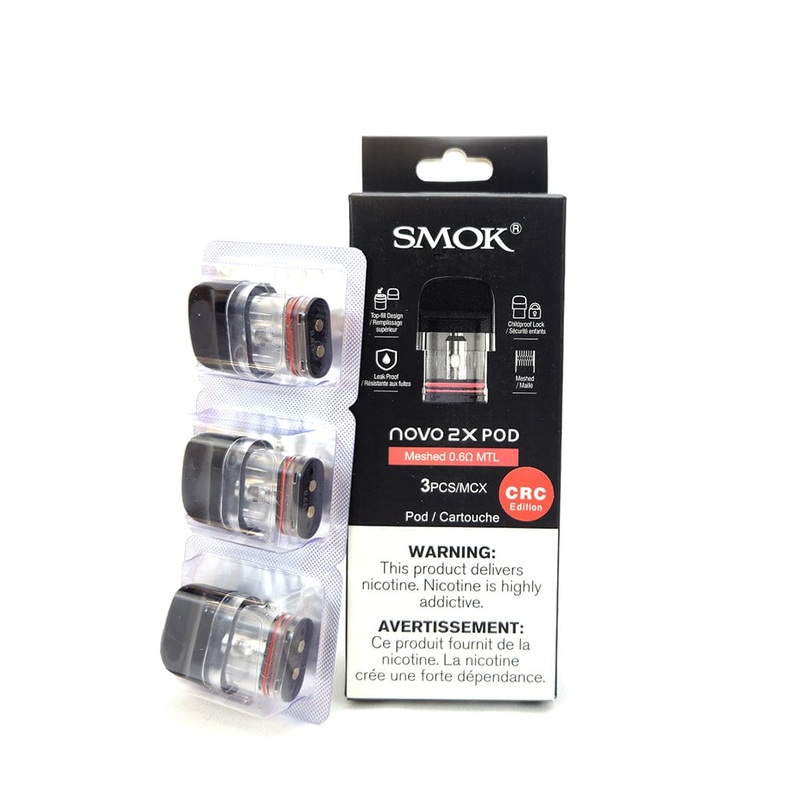 Smok Novo 2X MTL Mesh Replacement Pods (CRC)