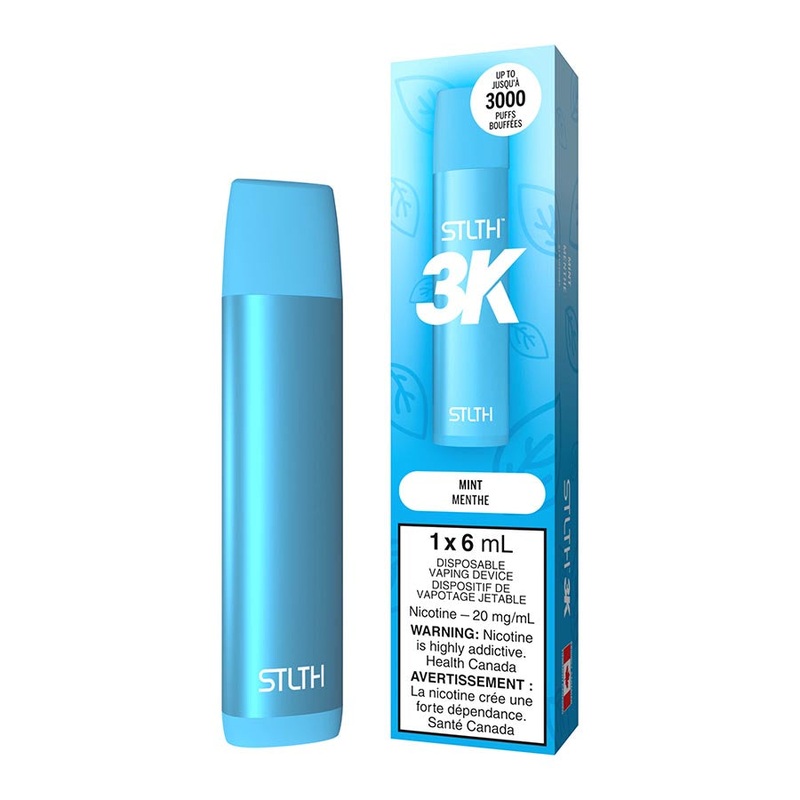 STLTH 3K Disposable Vape Device – Mint