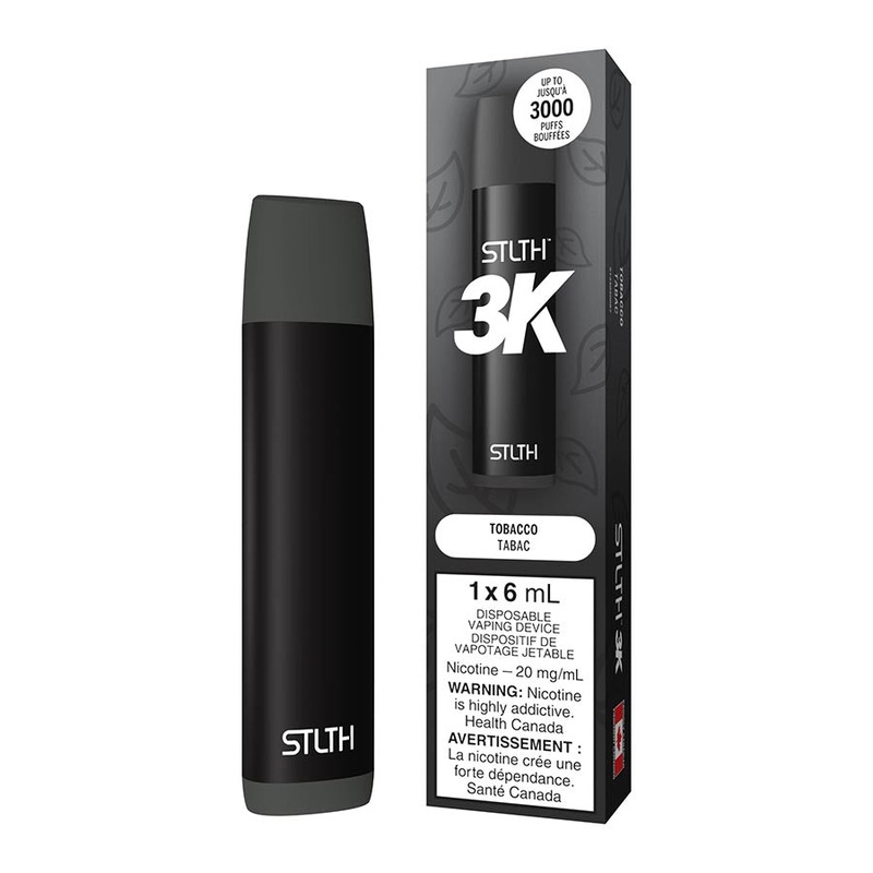 STLTH 3K Disposable Vape Device – Tobacco