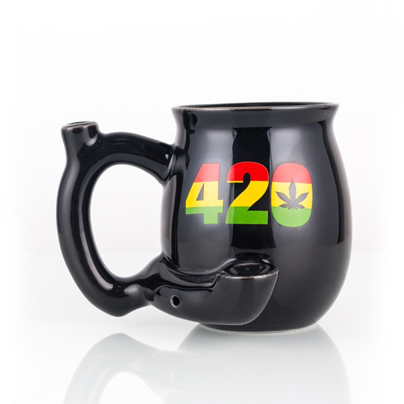 420 Pipe Mug – Black