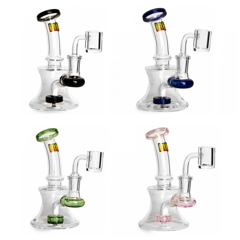Irie 5 Mini Concentrate Rig|Black|Blue|Green|Pink