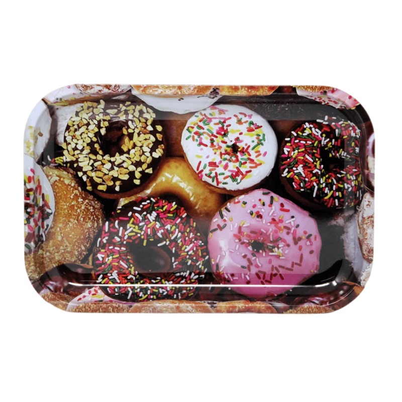 Metal Rolling Tray – Donuts|Medium|Small