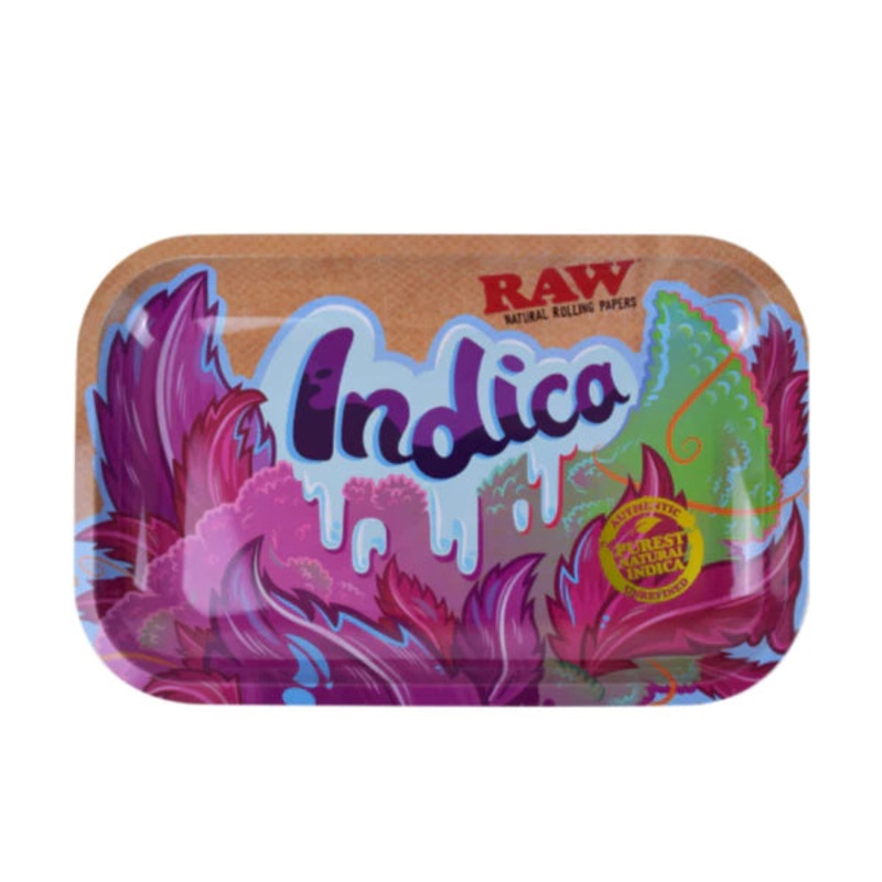 RAW Metal Rolling Tray – 11 x 7 – Indica