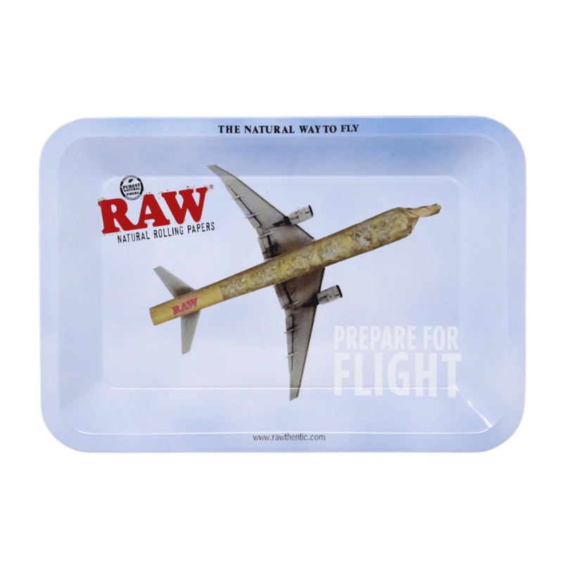 RAW Metal Rolling Tray – 7 x 5 – Flying High