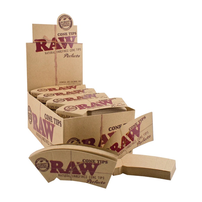 RAW Perfecto Cone Tips – 32/pack