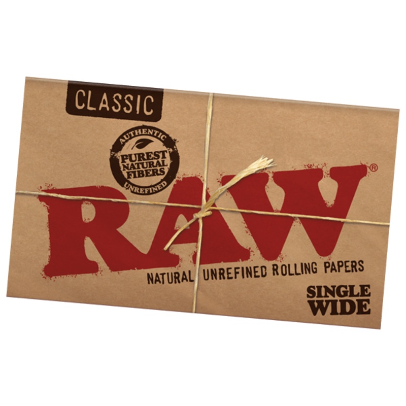 RAW Rolling Papers – Classic Single Wide Double Window