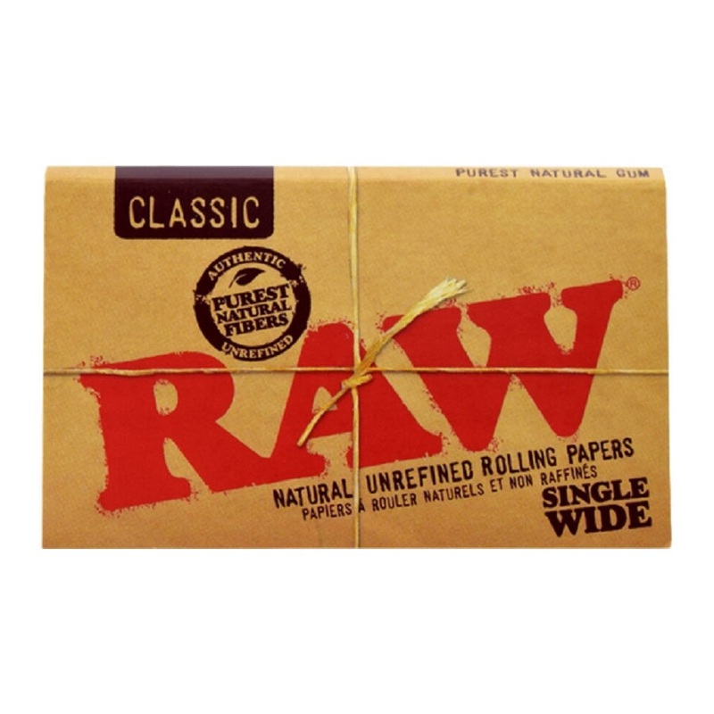 RAW Rolling Papers – Classic Single Wide Single Window