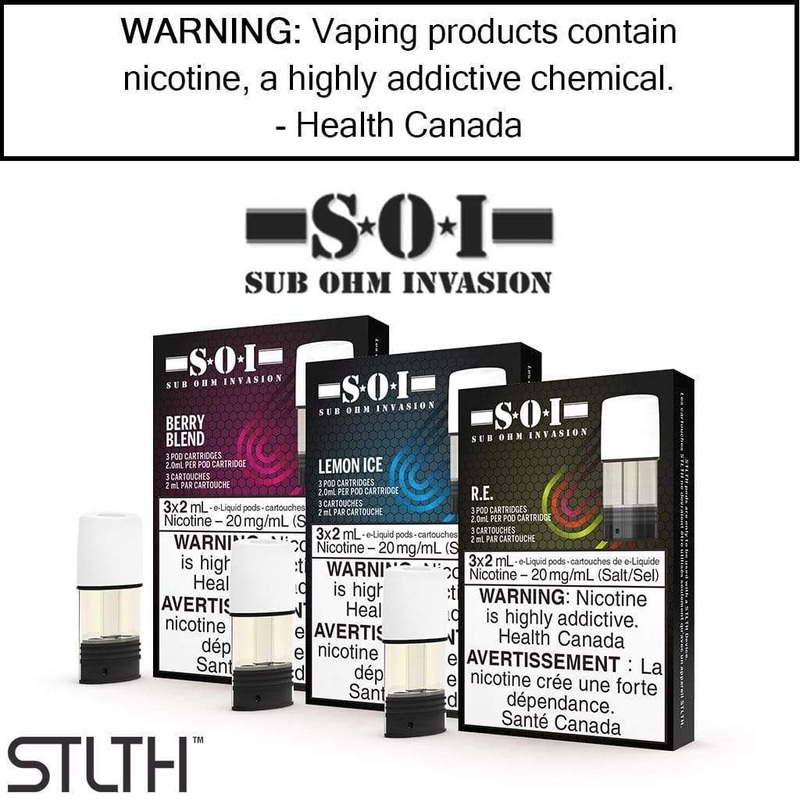 SOI – STLTH Premium Co-Brand Pods