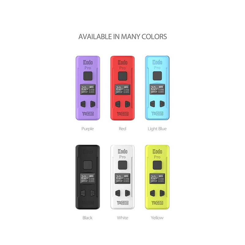 Yocan Kodo Pro Box Mod|White|Black|Blue|Red|Purple|Yellow