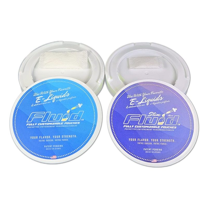 FLUID Pouches|Regular – Puck – 15pcs|Slim – Puck – 25pcs|Regular – Jar – 50pcs