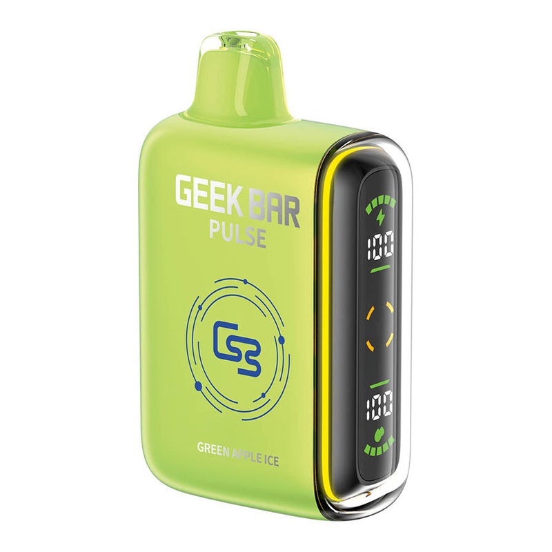 Geek Bar Pulse Disposable Vape Device – Green Apple Ice